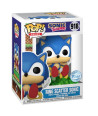 Figura Funko Pop Ring Scatter Sonic 918 - Sonic the Hedgehog - Edición Especial - El Momento más Icónico del Juego