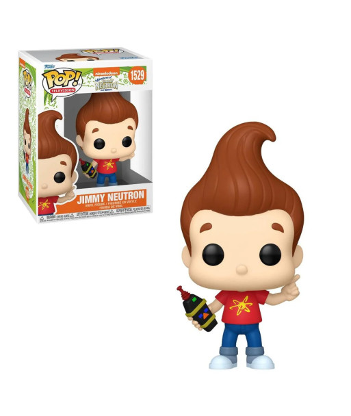 Figura Funko Pop Jimmy Neutron 1529 - Nickelodeon Jimmy Neutron - El Inventivo Niño Genio en plena Idea