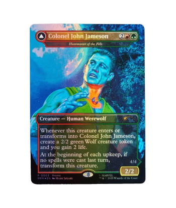 Figura Hasbro Marvel Legends Man-Wolf con Carta Magic: The Gathering - ¡Crossover Épico de Multiversos! 15cmFigura Hasbro Marvel