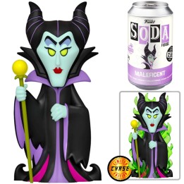 Figura Funko Soda Maléfica - Disney La Bella Durmiente - La Villana más Icónica en Lata Coleccionable