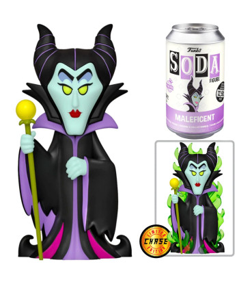 Figura Funko Soda Maléfica - Disney La Bella Durmiente - La Villana más Icónica en Lata Coleccionable