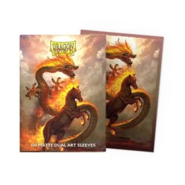Fundas Standard Fire Horse 2026 (100) - Dragon Shield