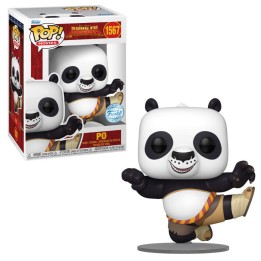 Figura Funko Pop Po 1567 - Kung Fu Panda - Edición Especial Pose de Combate