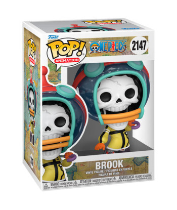 Figura Funko Pop Brook 2147 - One Piece - Egghead Futuristic Suit