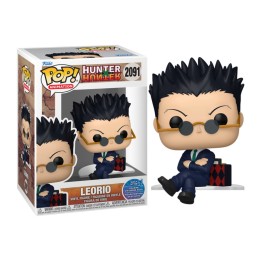 Figura Funko Pop Leorio 2091 - Hunter x Hunter - Figura Sentada en Estante