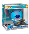 Figura Funko Pop Stitch con Ukelele 1419 - Disney Lilo y Stitch - Edición Especial Jumbo