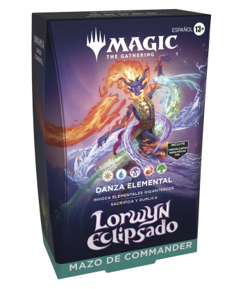 Mazo de Commander Lorwyn Eclipsado: Danza Elemental - Magic The Gathering - ¡Desata los Elementos! (Español)