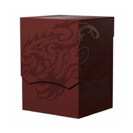 Caja de mazo Blood Red Rojo (100) - Dragon Shield