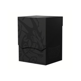 Caja de mazo Shadow Black Negro (100) - Dragon Shield