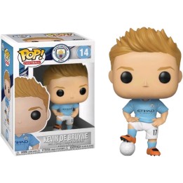 Figura Funko Pop Kevin De Bruyne 14 - Manchester City - El Maestro del Centro del Campo
