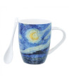Taza con cuchara Enesco Vincent Van Gogh (Noche Estrellada)