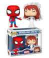 Figura Funko Pop Spider-Man and MJ Pack 2 - Marvel - La Boda Más Esperada de los Cómics