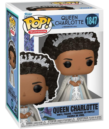 Figura Funko Pop Queen Charlotte 1847 - Bridgerton - La Gran Soberana de la Regencia