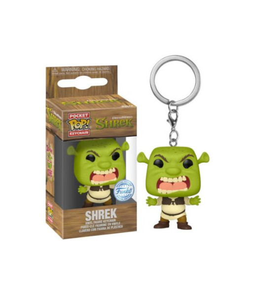 Llavero Pocket Pop Shrek - Shrek - El Ogro más Famoso de la Ciénaga Special Edition
