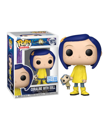 Figura Funko Pop Coraline with Doll 1973 - Coraline - La Niña de la Puerta Secreta Edición Especial