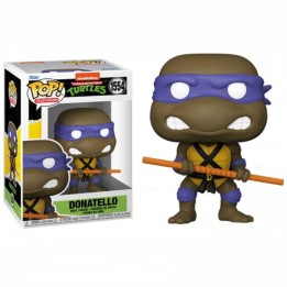 Figura Funko Pop Donatello 1554 - Nickelodeon Teenage Mutant Ninja Turtles - El Guerrero del Bastón Bo