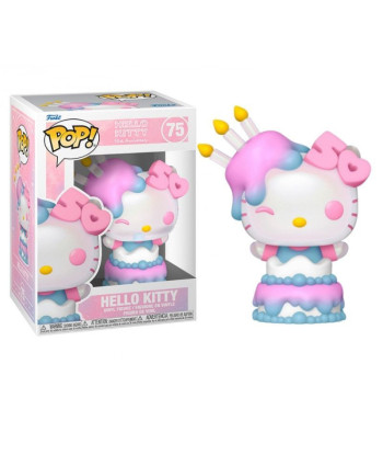 Figura Funko Pop Hello Kitty 75 - Sanrio - El Pastel más Dulce del 50 Aniversario