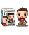 Figura Funko Pop Iron Man (I Am Iron Man) 580 - Marvel Avengers Endgame - El Sacrificio Heroico Glow in the Dark