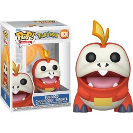 Figura Funko Pop Fuecoco 1030 - Pokémon - El Inicial de Fuego más Glotón y Carismático