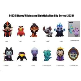 LLAVEROS SORPRESA - VILLANOS DISNEY (Series 4) (1 UNIDAD)