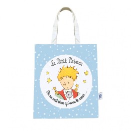 Bolsa de tela El Principito con estrellas (44x38cm)