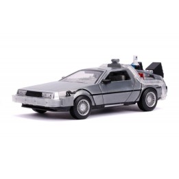 Réplica DeLorean Time Machine 1:24 - Regreso al Futuro II - La Máquina del Tiempo Voladora