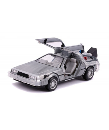 Réplica DeLorean Time Machine 1:24 - Regreso al Futuro II - La Máquina del Tiempo Voladora