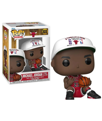 Figura Funko Pop Michael Jordan 222 - NBA Chicago Bulls - 3 Times in a Row