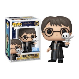 Figura Funko Pop Harry Potter con Hedwig 197 - Harry Potter - El Mago Más Famoso con su Fiel Compañera