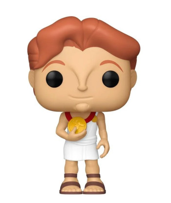 Figura Funko Pop Young Herc 1669 - Disney Hercules - Aspirante a Héroe con su Medallón de los Dioses