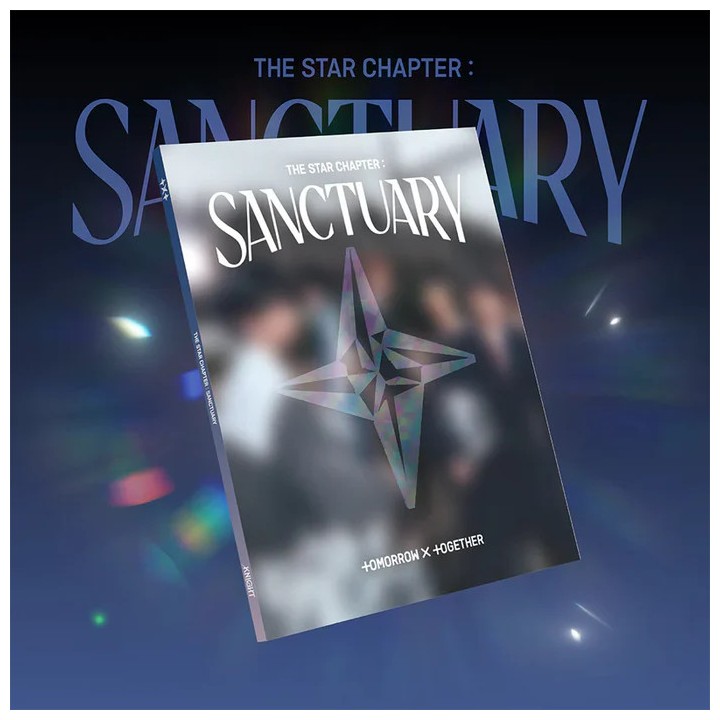 CD TXT The Star Chapter: Sanctuary 25x32cm - TOMORROW X TOGETHER - KNIGHT Ver. - Caballeros de una Nueva Era