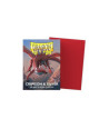 Fundas Standard Matte Dual Crimson & Silver (100) - Dragon Shield