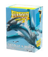 Fundas Standard Matte Dual Sky Blue & Silver (100) - Dragon Shield