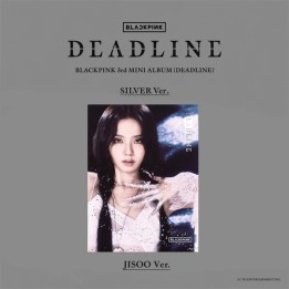 CD Blackpink Deadline (3rd Mini Album) 14x12cm - BLACKPINK - SILVER Ver. (JISOO) - La Elegancia Atemporal de la Visual de Corea