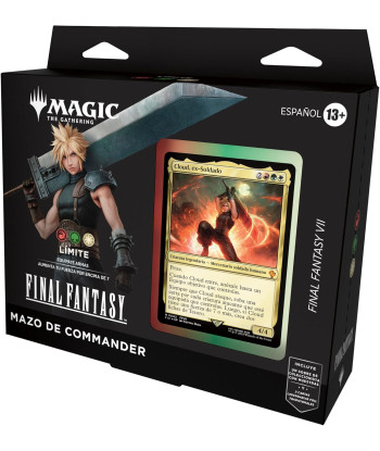 Mazo de Commander Final Fantasy VII: Límite - Magic The Gathering - ¡Acumula Poder! (Español)