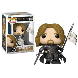 Figura Funko Pop Boromir 1986 - El Señor de los Anillos - Héroe de Gondor con Estandarte
