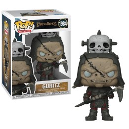 Figura Funko Pop Guritz 1984 - El Señor de los Anillos - El Capitán Orco del Cráneo