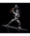 Figura Hasbro Silver Surfer con Mjolnir Fallen Silver - Marvel Legends Series - El Poder Digno del Heraldo 15cm