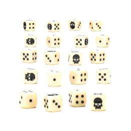 WARHAMMER DICE 20 UNIDADES