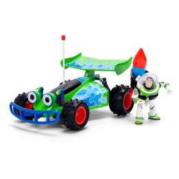 Figura Jada Buzz Lightyear y Turbo Buggy RC - Toy Story Hollywood Rides - ¡Al Infinito y Más Allá! 1:24