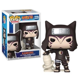 Figura Funko Pop Kankuro 2229 - Naruto - Con Marioneta Vendada y Pintura Facial