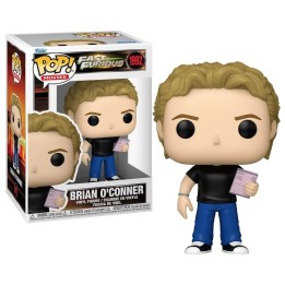 Figura Funko Pop Brian O'Conner 1992 - Fast & Furious - Brian con Título de Coche (Pink Slip)