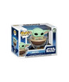 Figura Funko Pop Grogu 823 - Star Wars - Baby Yoda en Cuna Flotante