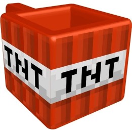 Taza 3D TNT Minecraft 385ml