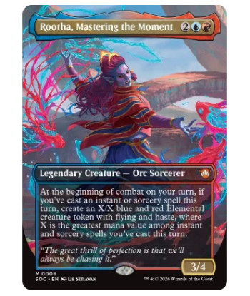 Mazo de Commander Secrets of Strixhaven: Prismari Artistry - Magic The Gathering - ¡Desata tu Arte! (Inglés)