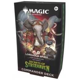 Mazo de Commander Secrets of Strixhaven: Lorehold Spirit - Magic The Gathering - ¡Despierta el Pasado! (Inglés)