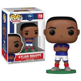 Figura Funko Pop Kylian Mbappé 78 - POP! Football - El Ídolo de Francia con su Mítica Celebración