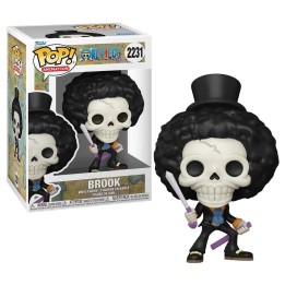Figura Funko Pop Brook 2231 - One Piece - El Esqueleto Espadachín Más Elegante para tu Colección