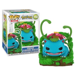 Figura Funko Pop Venusaur 1158 - Pokémon - La Evolución Final de Tipo Planta en una Escena Majestuosa