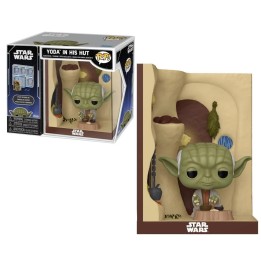 Figura Funko Pop Nooks Yoda en su Cabaña - Star Wars - El Diorama Apilable del Maestro Jedi en Dagobah